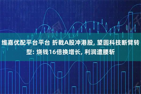 维嘉优配平台平台 折戟A股冲港股, 望圆科技断臂转型: 烧钱16倍换增长, 利润遭腰斩